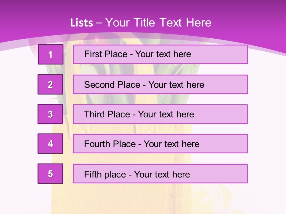 White Easter Bunch PowerPoint Template