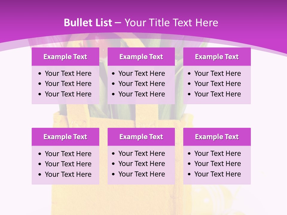 White Easter Bunch PowerPoint Template