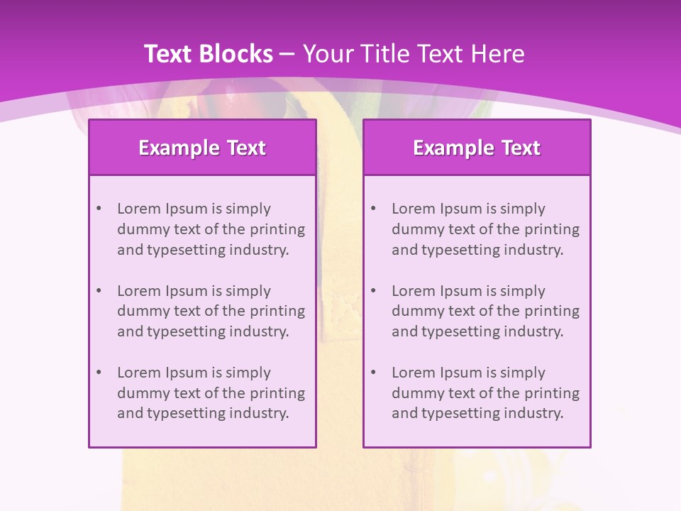 White Easter Bunch PowerPoint Template