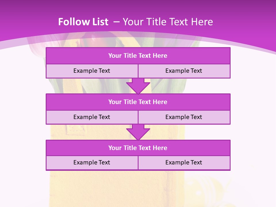 White Easter Bunch PowerPoint Template