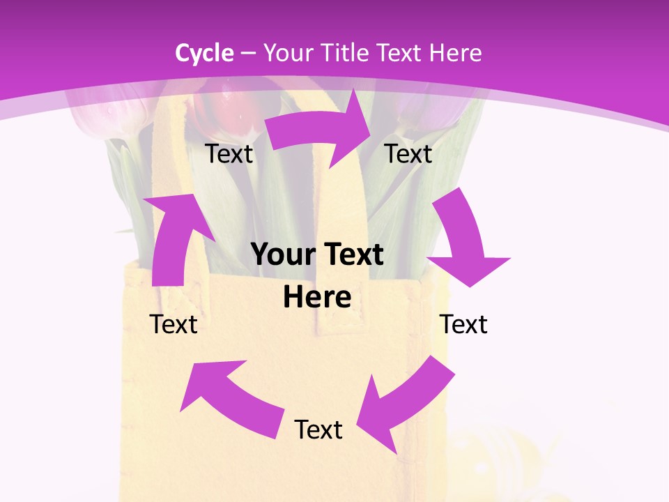 White Easter Bunch PowerPoint Template