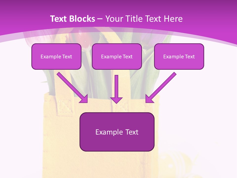 White Easter Bunch PowerPoint Template