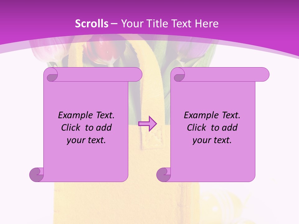 White Easter Bunch PowerPoint Template