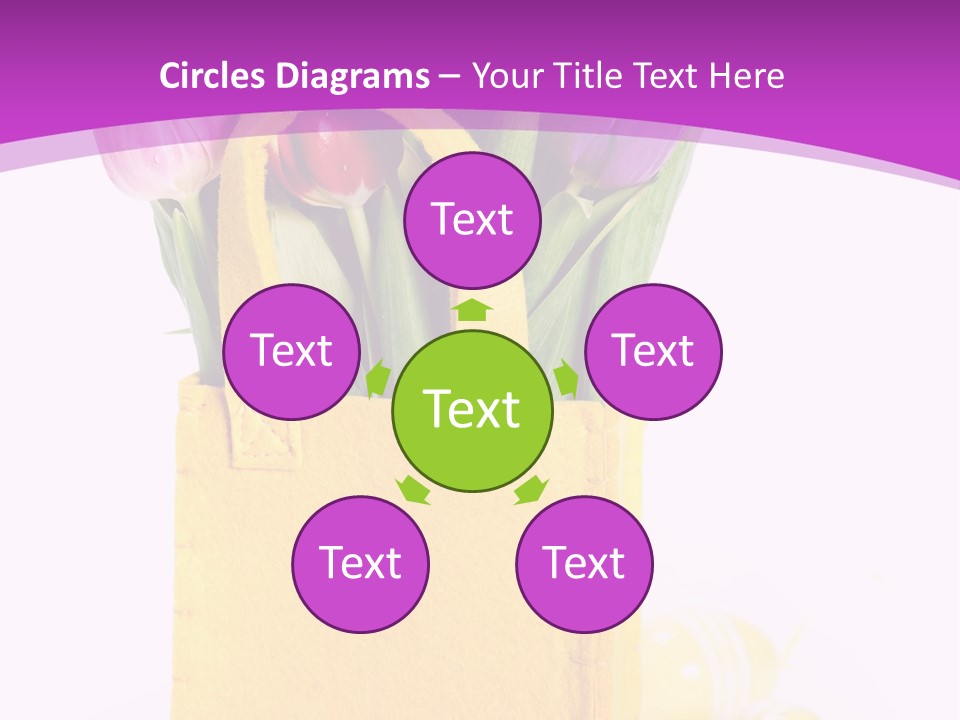 White Easter Bunch PowerPoint Template