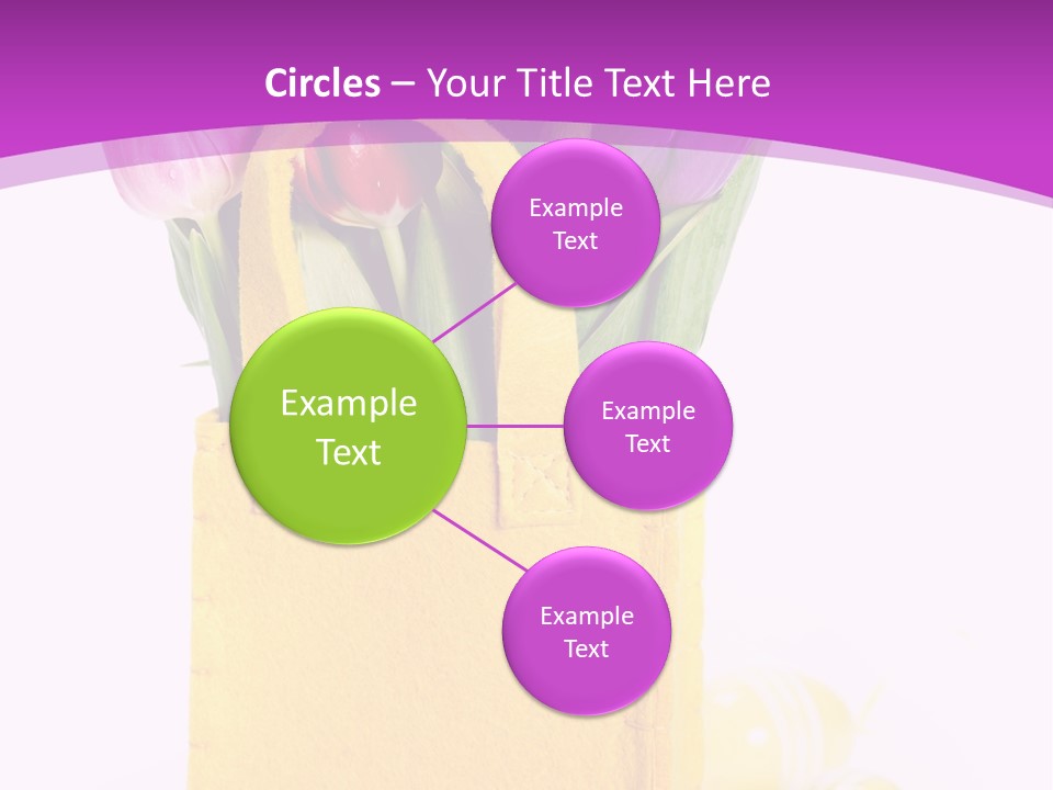 White Easter Bunch PowerPoint Template