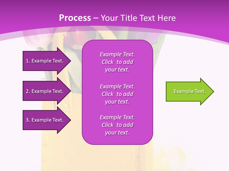 White Easter Bunch PowerPoint Template