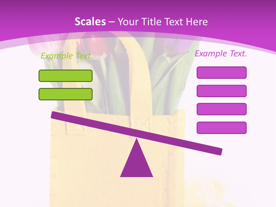 White Easter Bunch PowerPoint Template