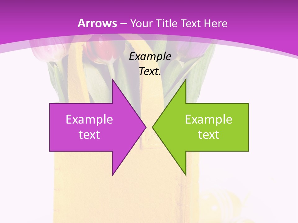 White Easter Bunch PowerPoint Template