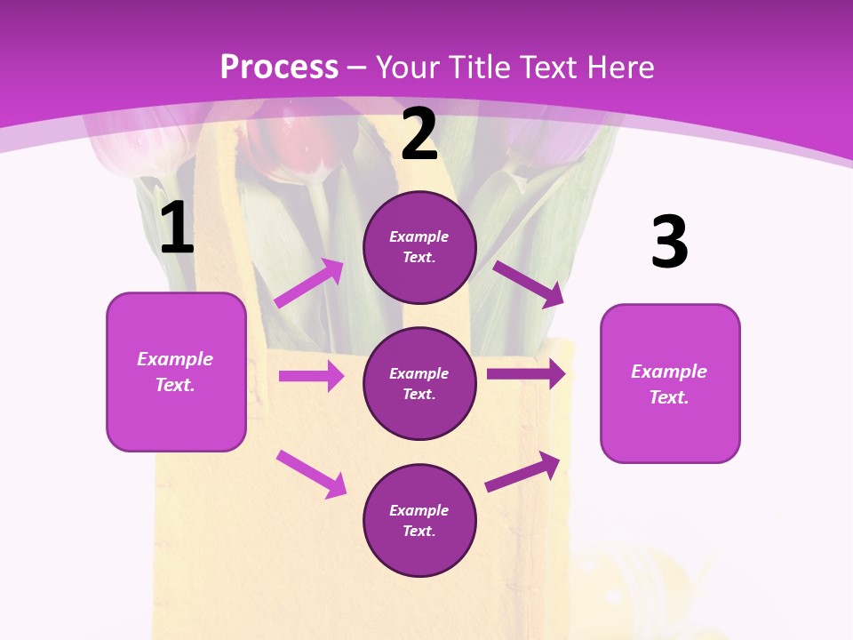 White Easter Bunch PowerPoint Template