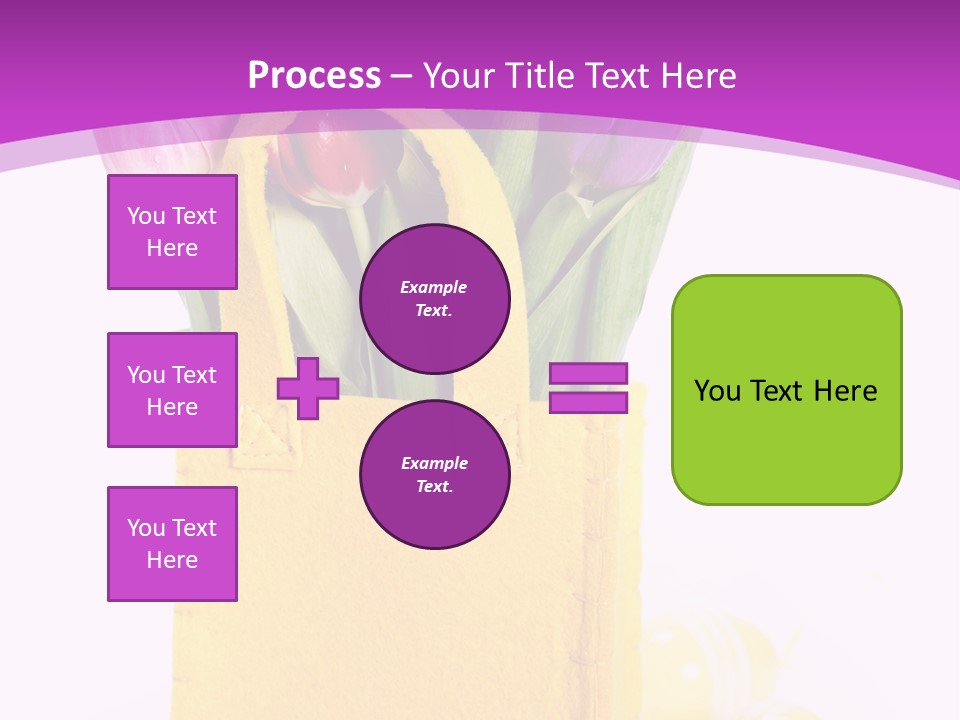 White Easter Bunch PowerPoint Template