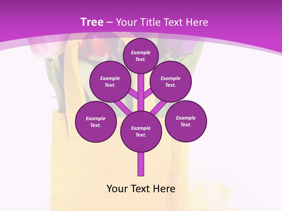 White Easter Bunch PowerPoint Template