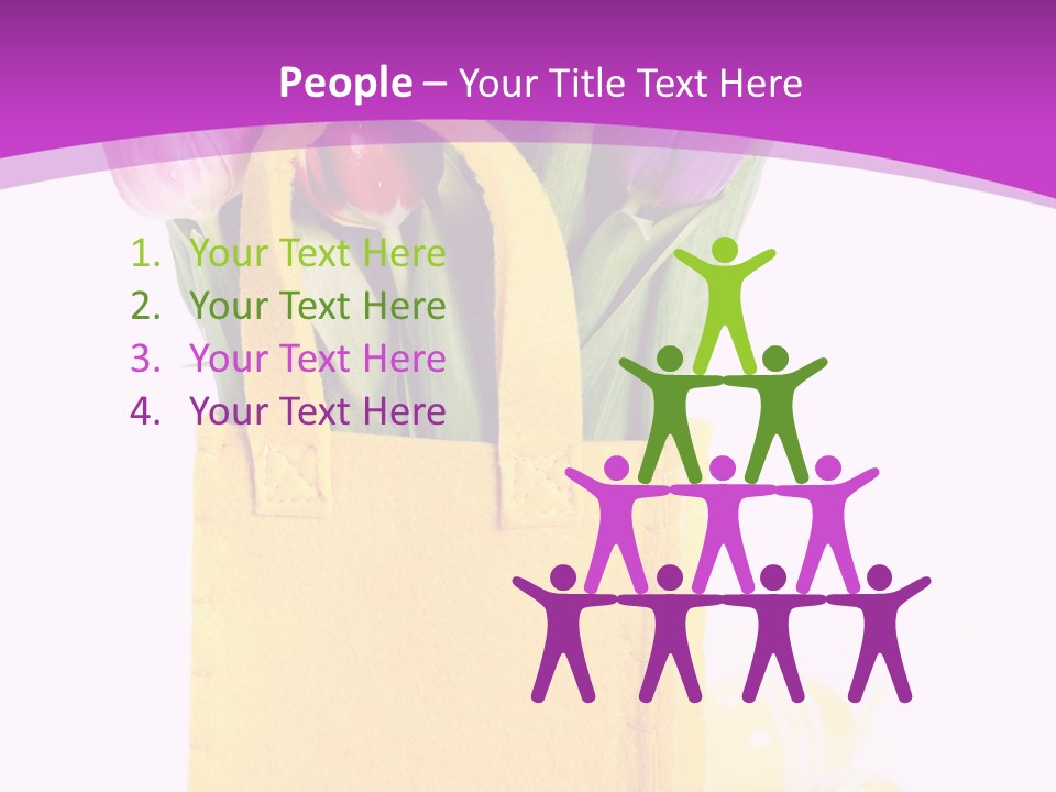 White Easter Bunch PowerPoint Template