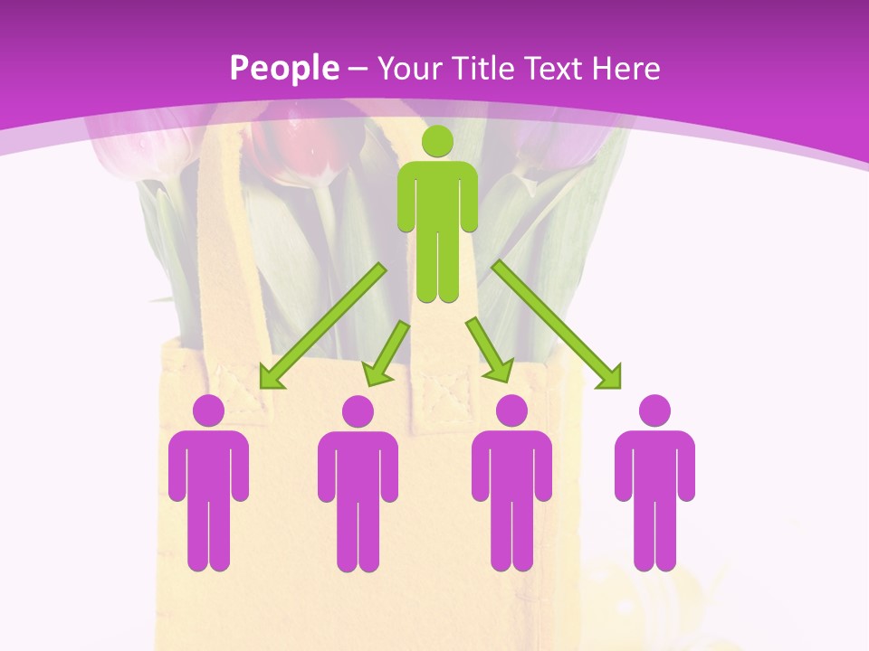 White Easter Bunch PowerPoint Template