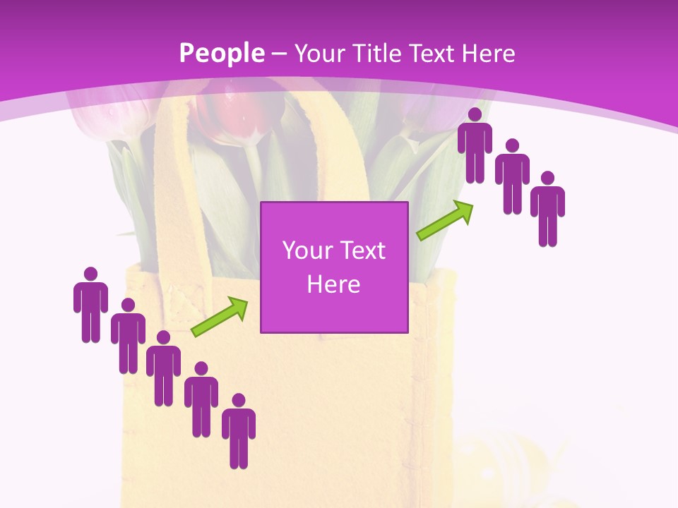 White Easter Bunch PowerPoint Template