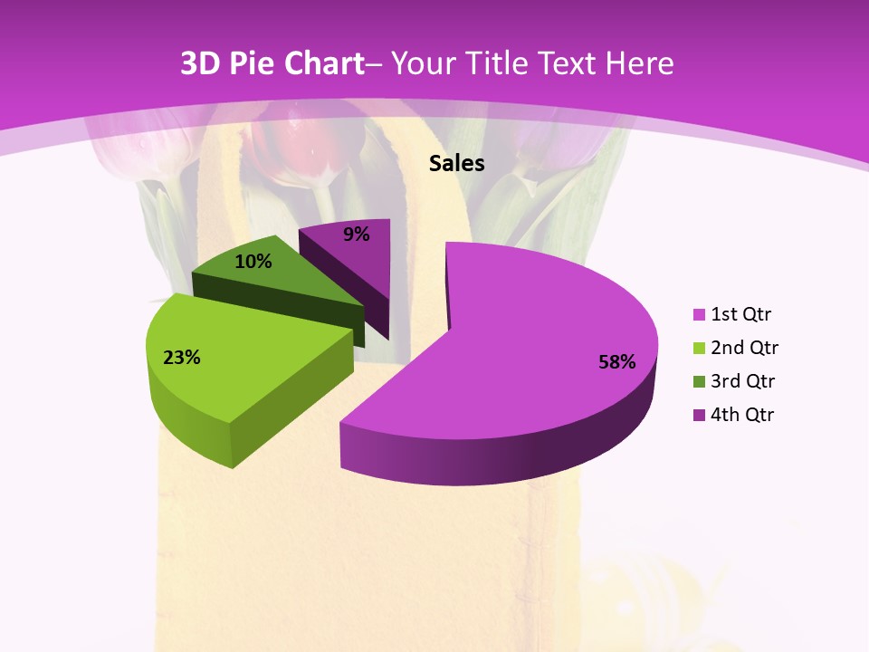 White Easter Bunch PowerPoint Template