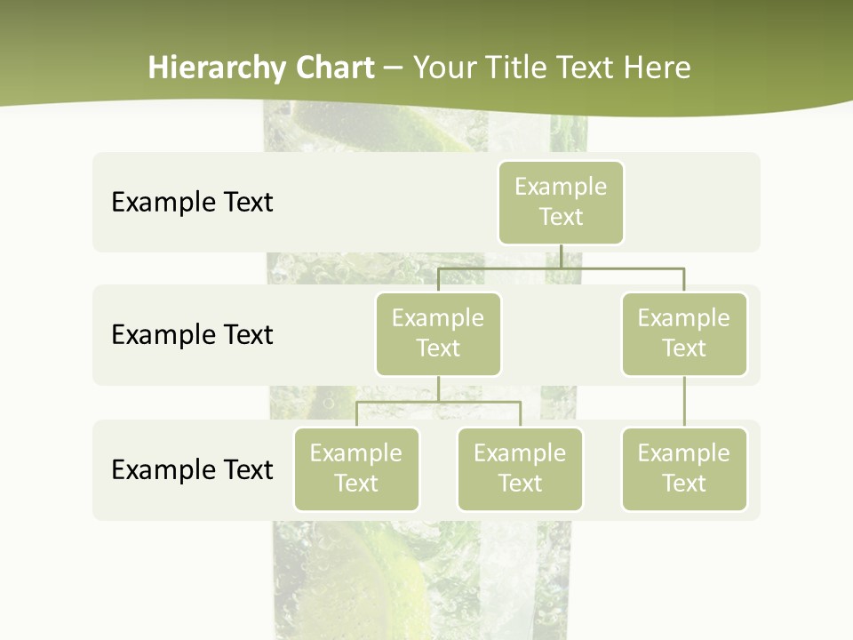Tropical Fruit White PowerPoint Template