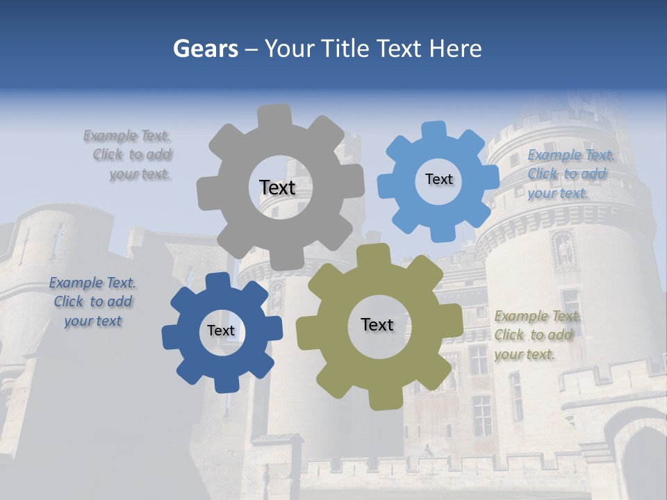 Picardie Architecture Historical PowerPoint Template