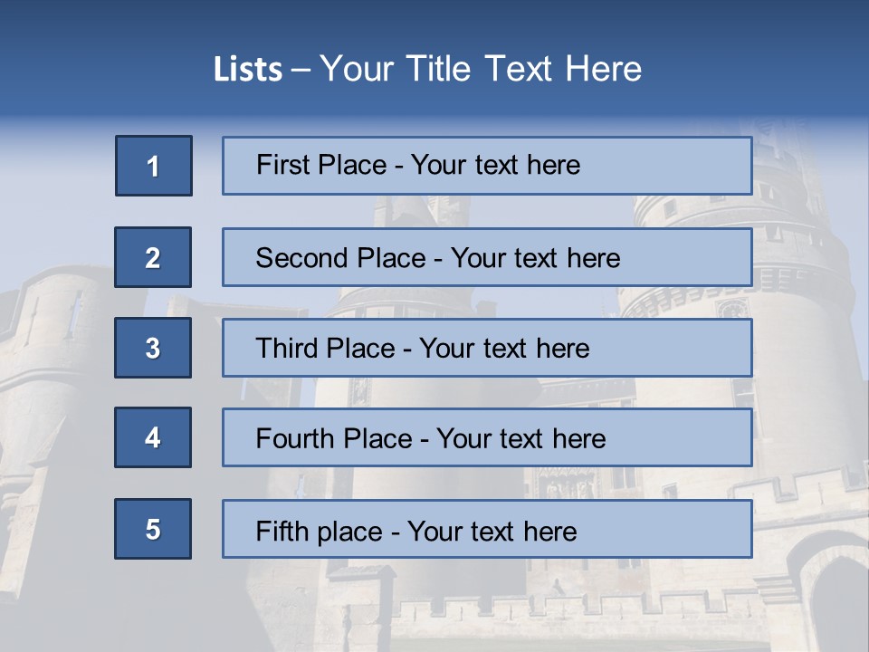 Picardie Architecture Historical PowerPoint Template