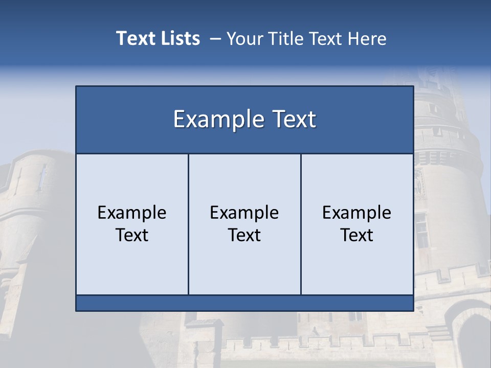 Picardie Architecture Historical PowerPoint Template