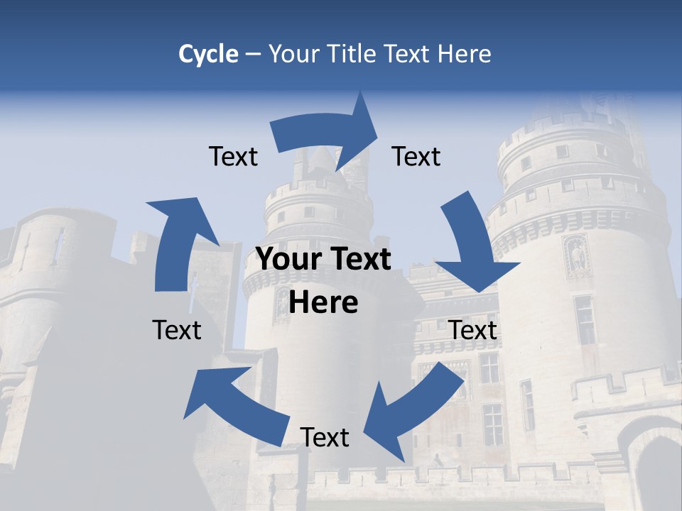 Picardie Architecture Historical PowerPoint Template