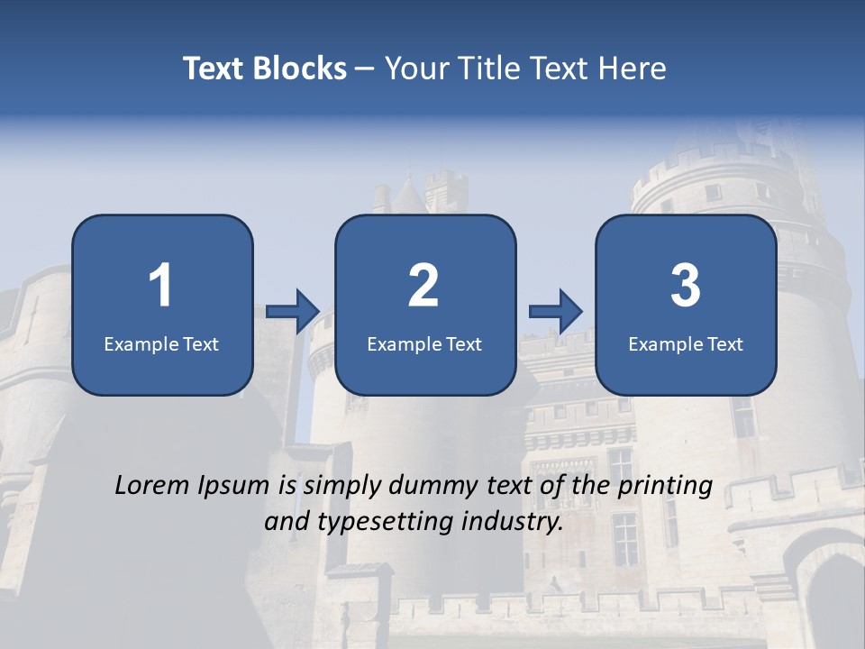 Picardie Architecture Historical PowerPoint Template