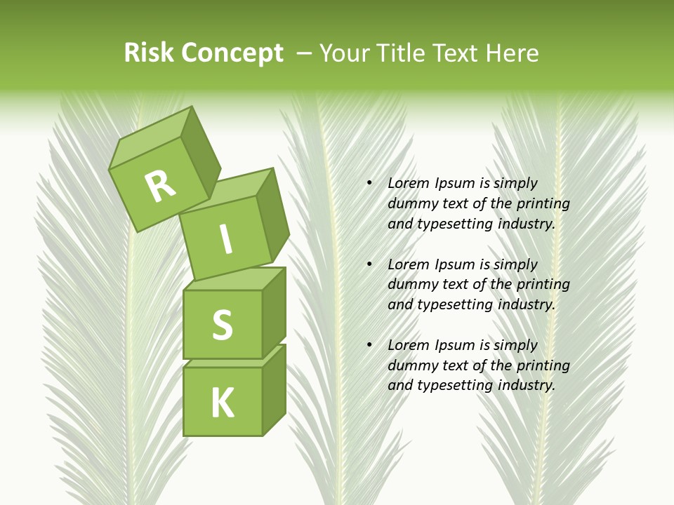 Botany Three Stem PowerPoint Template