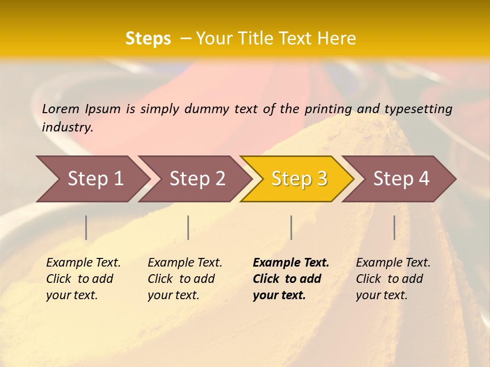Blue Festival Asian PowerPoint Template