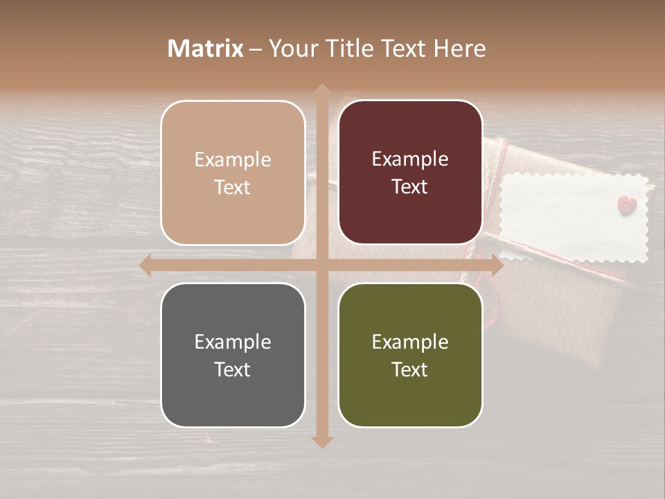 Thread Label Card PowerPoint Template