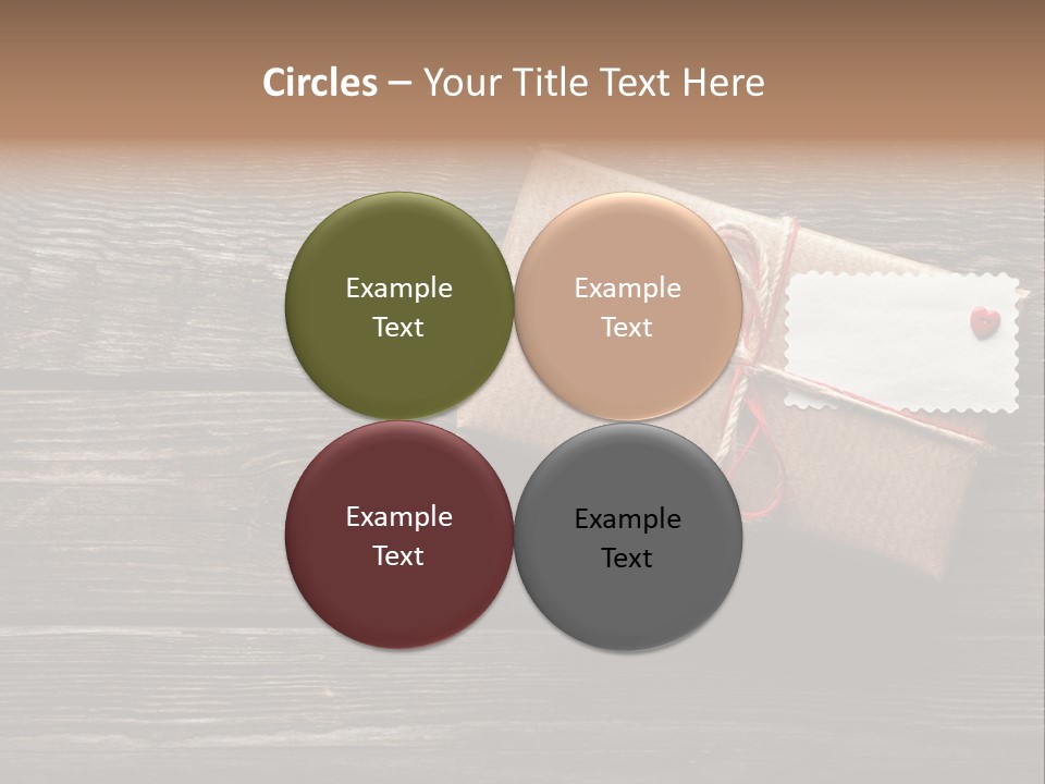 Thread Label Card PowerPoint Template