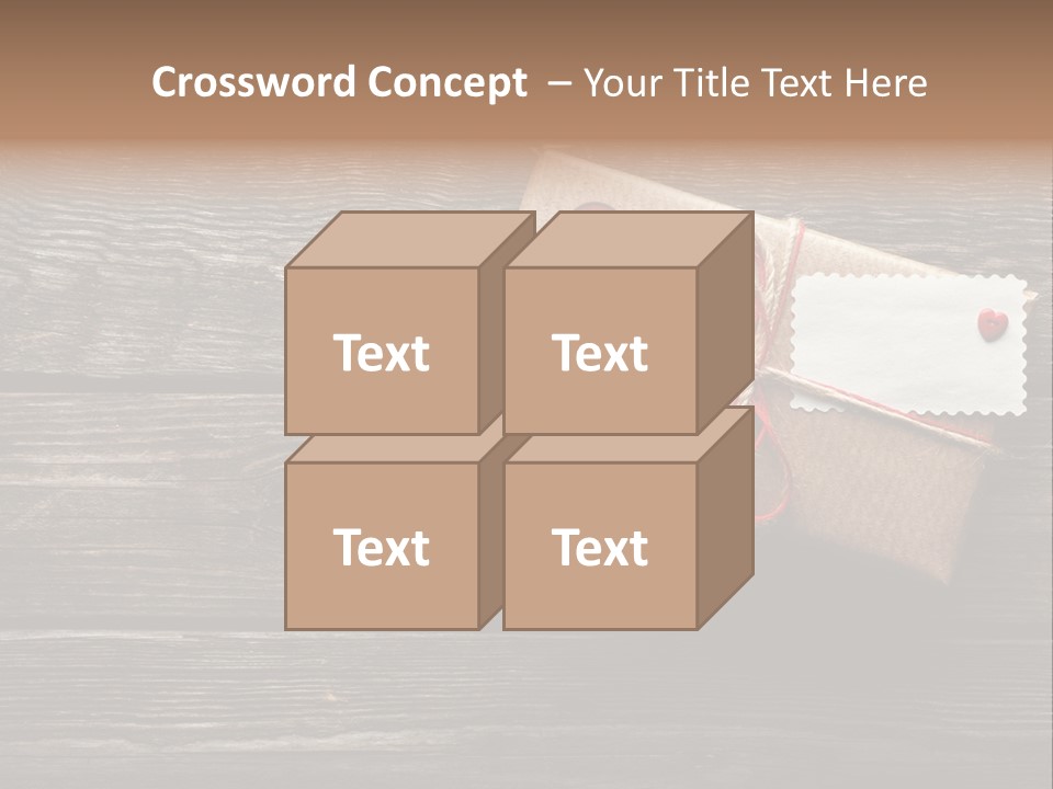 Thread Label Card PowerPoint Template