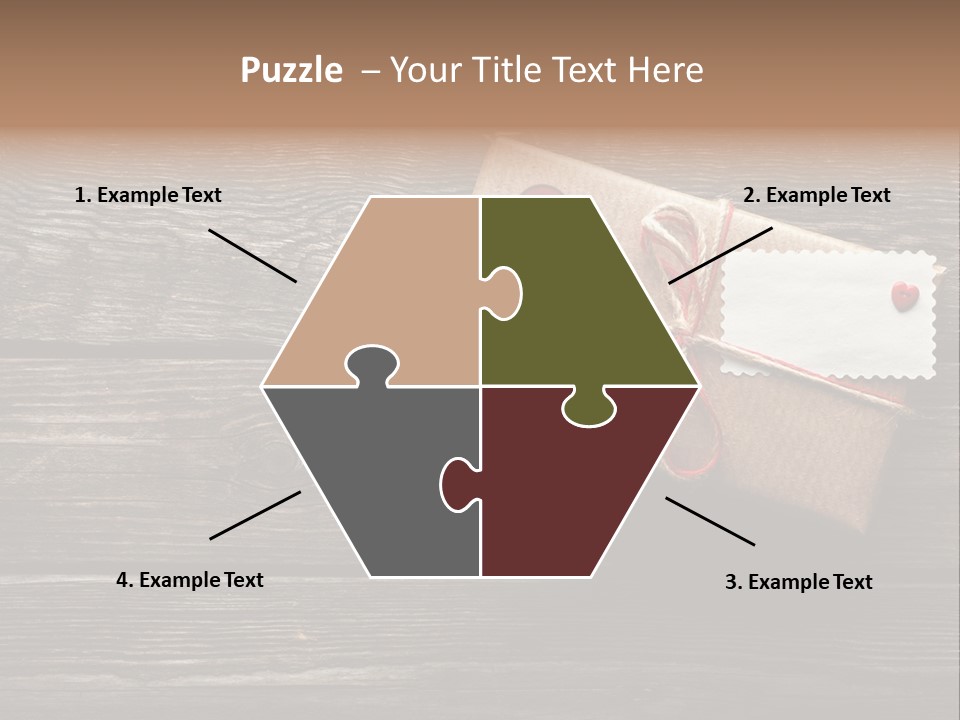 Thread Label Card PowerPoint Template