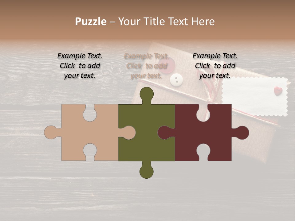 Thread Label Card PowerPoint Template