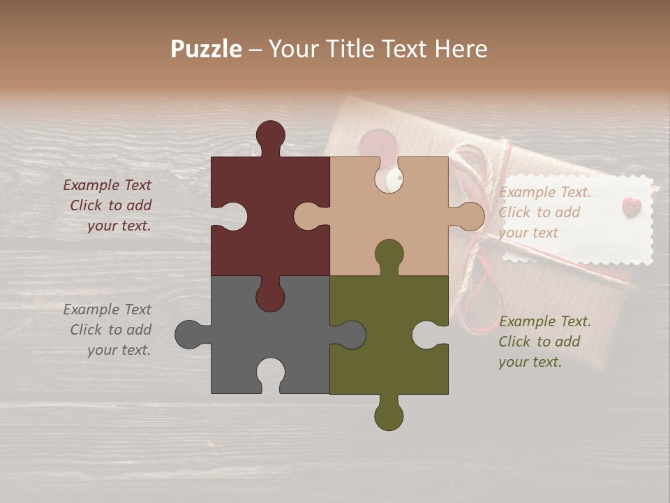 Thread Label Card PowerPoint Template