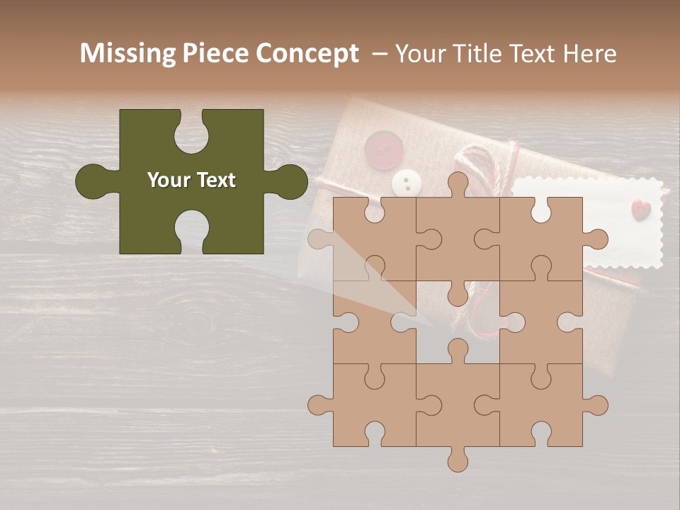 Thread Label Card PowerPoint Template