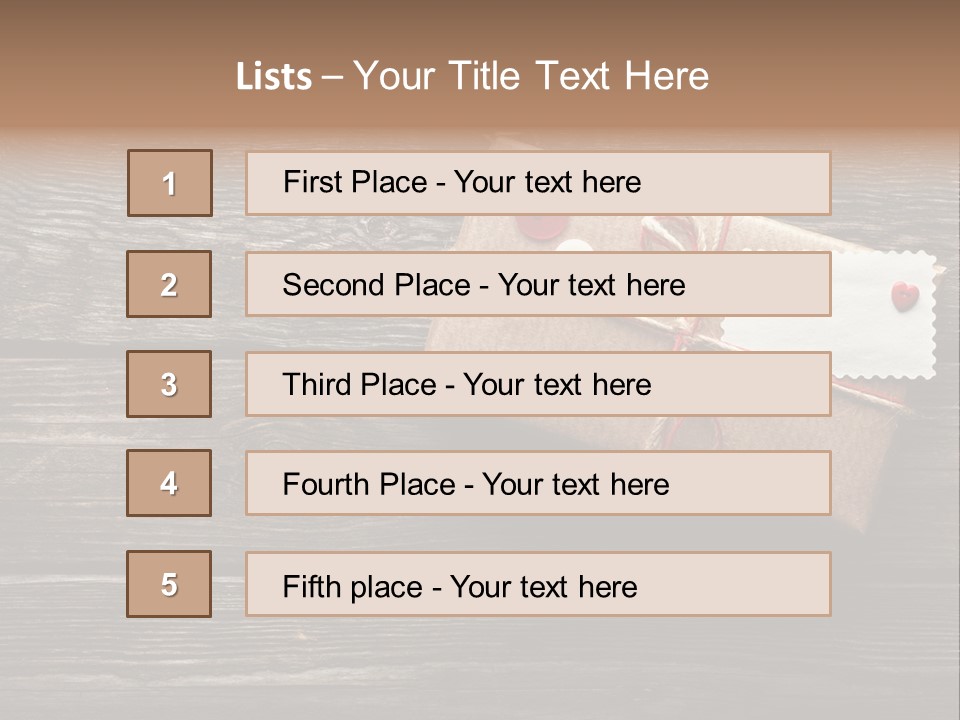 Thread Label Card PowerPoint Template