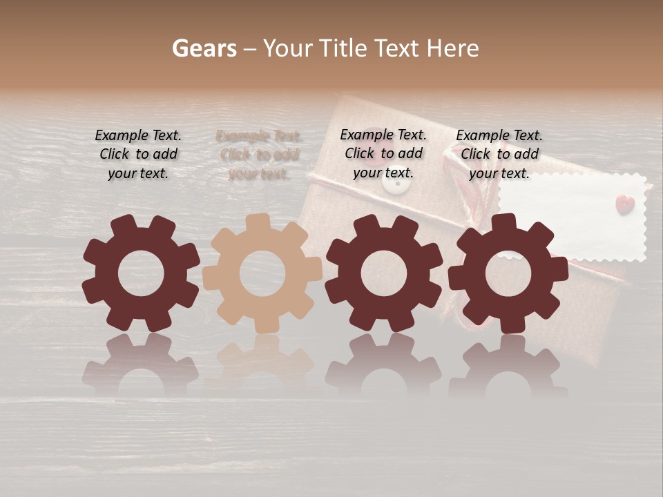 Thread Label Card PowerPoint Template