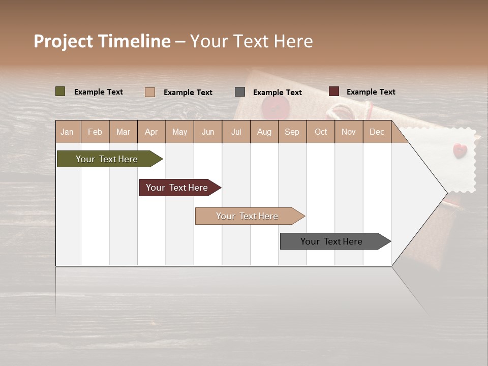 Thread Label Card PowerPoint Template