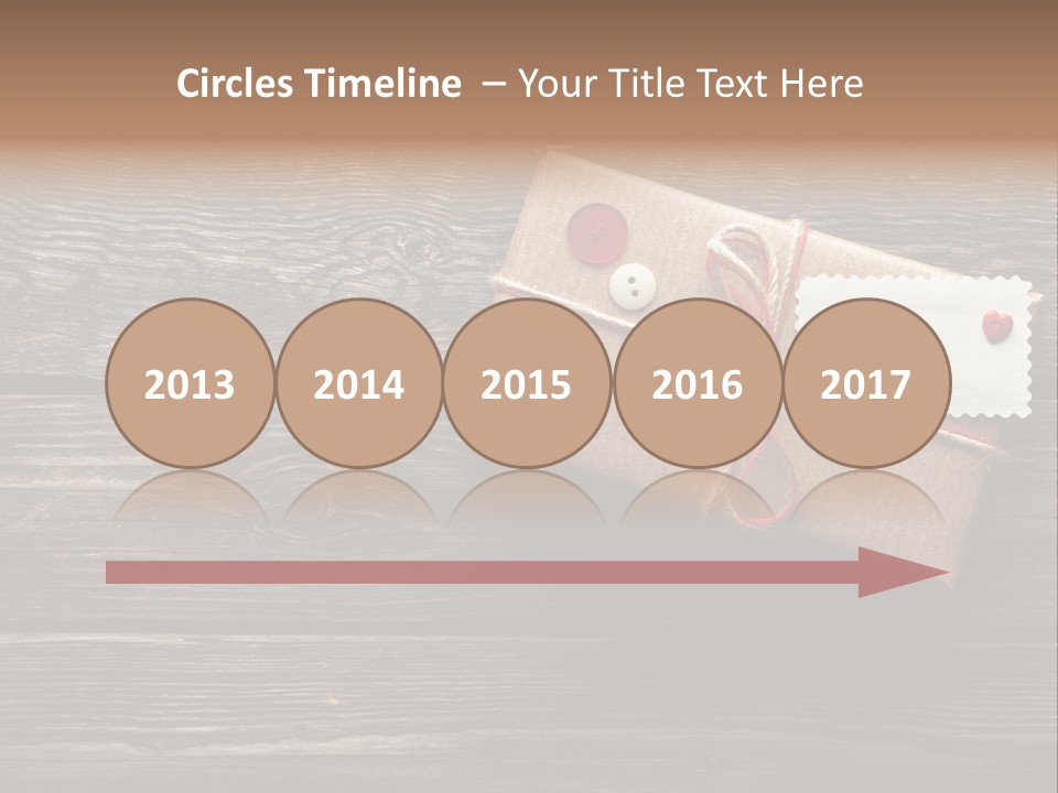 Thread Label Card PowerPoint Template