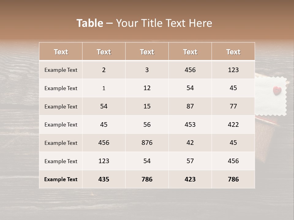 Thread Label Card PowerPoint Template