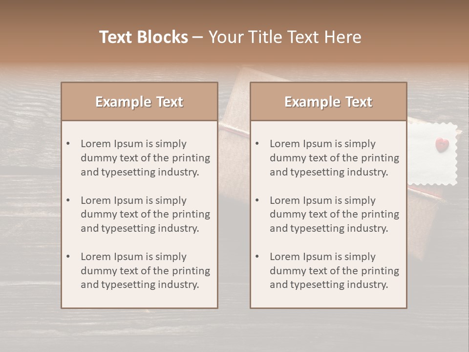 Thread Label Card PowerPoint Template