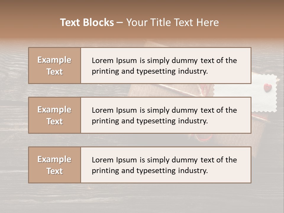 Thread Label Card PowerPoint Template