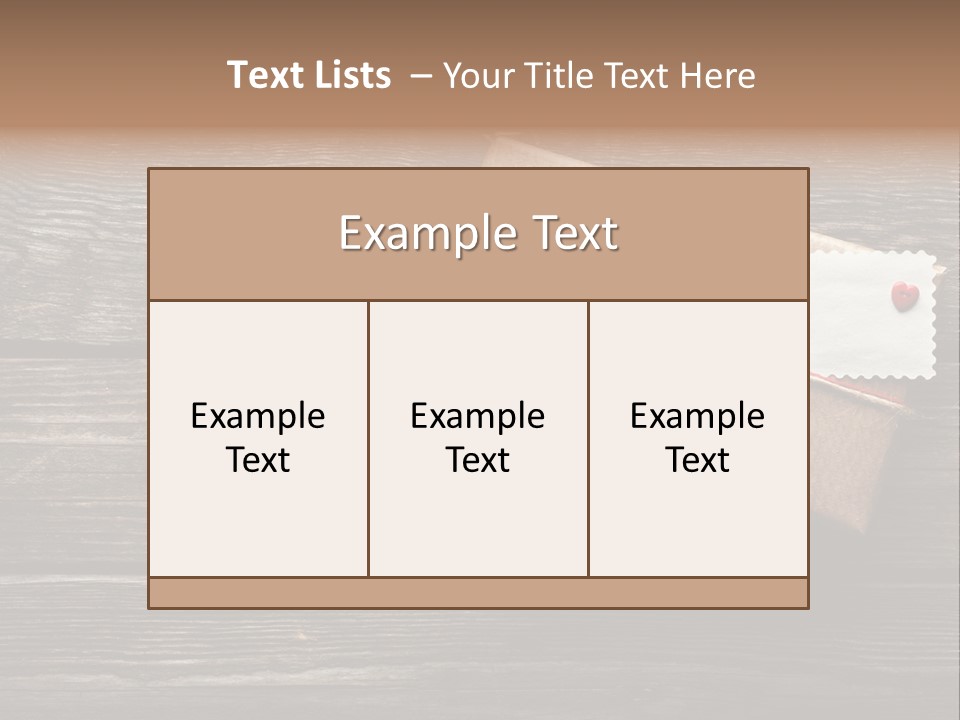 Thread Label Card PowerPoint Template