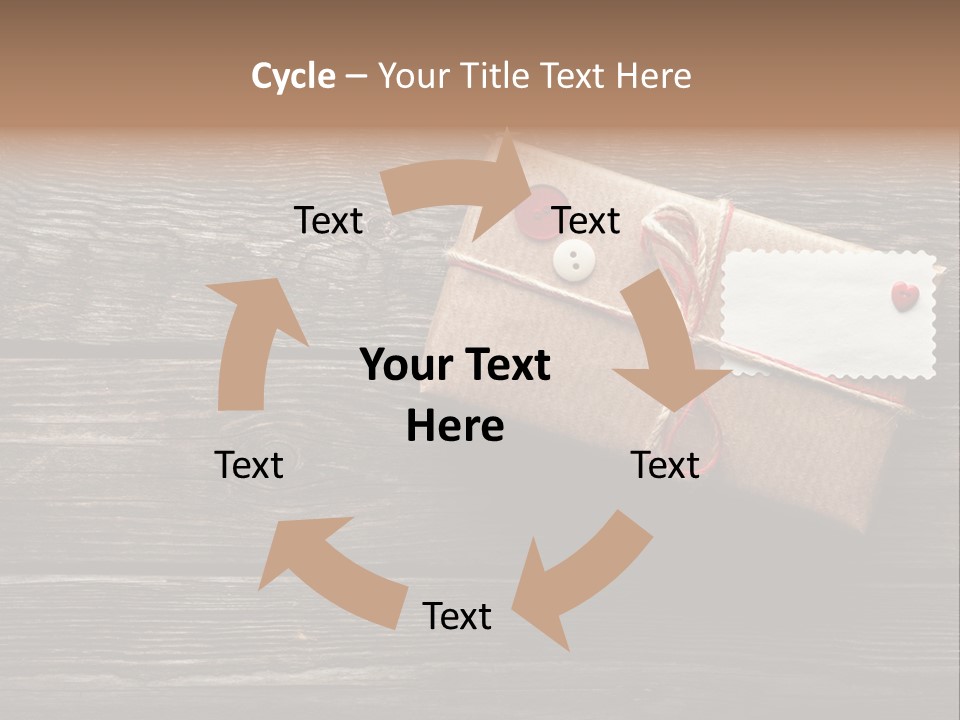 Thread Label Card PowerPoint Template
