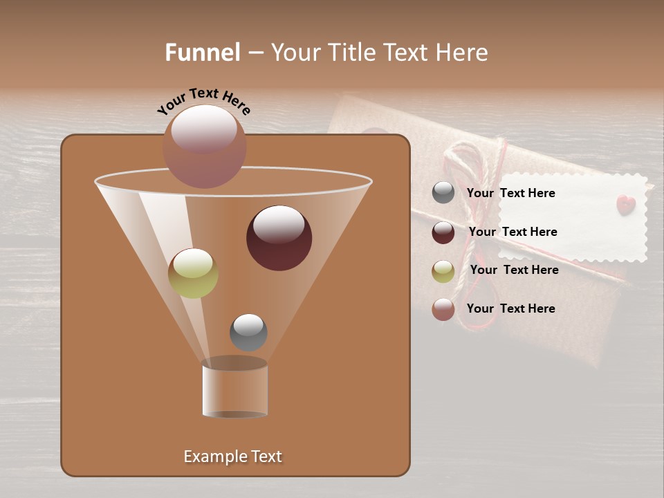 Thread Label Card PowerPoint Template