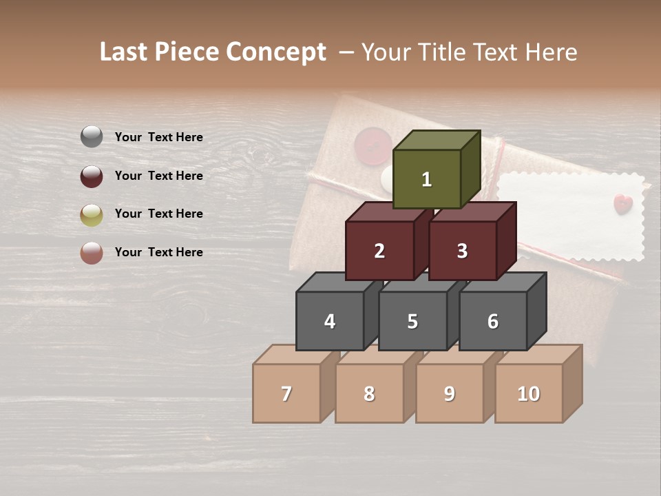 Thread Label Card PowerPoint Template