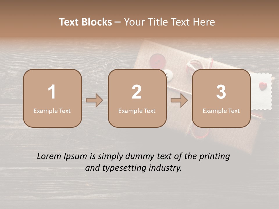 Thread Label Card PowerPoint Template