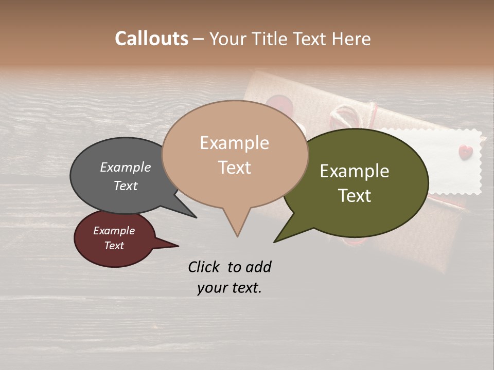 Thread Label Card PowerPoint Template