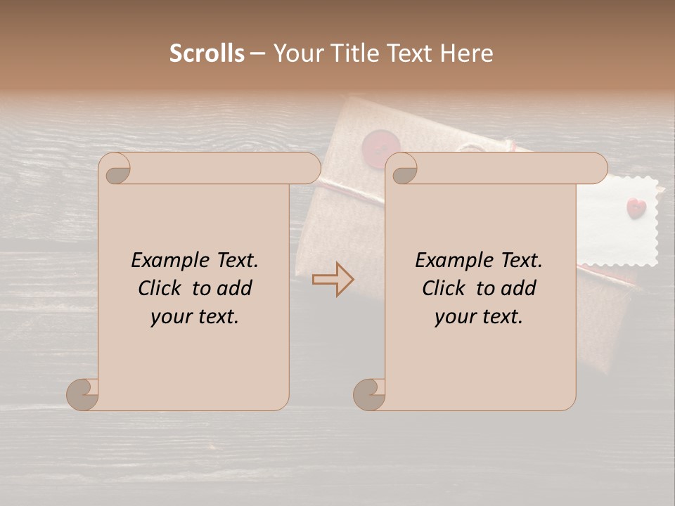 Thread Label Card PowerPoint Template