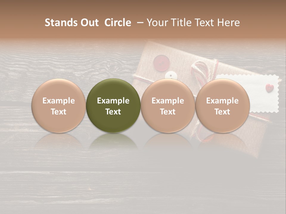 Thread Label Card PowerPoint Template