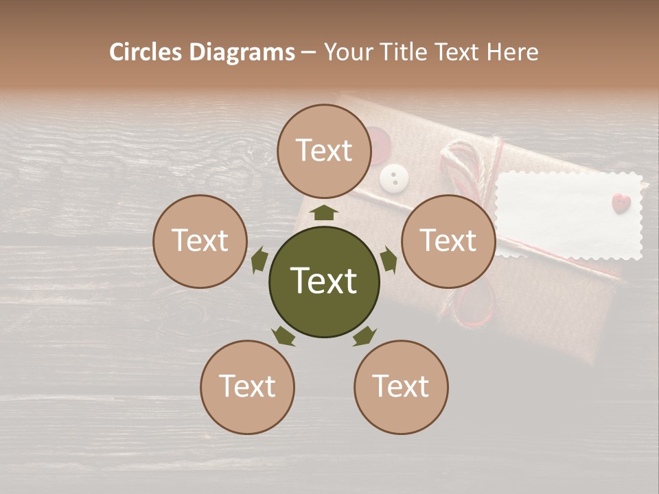 Thread Label Card PowerPoint Template